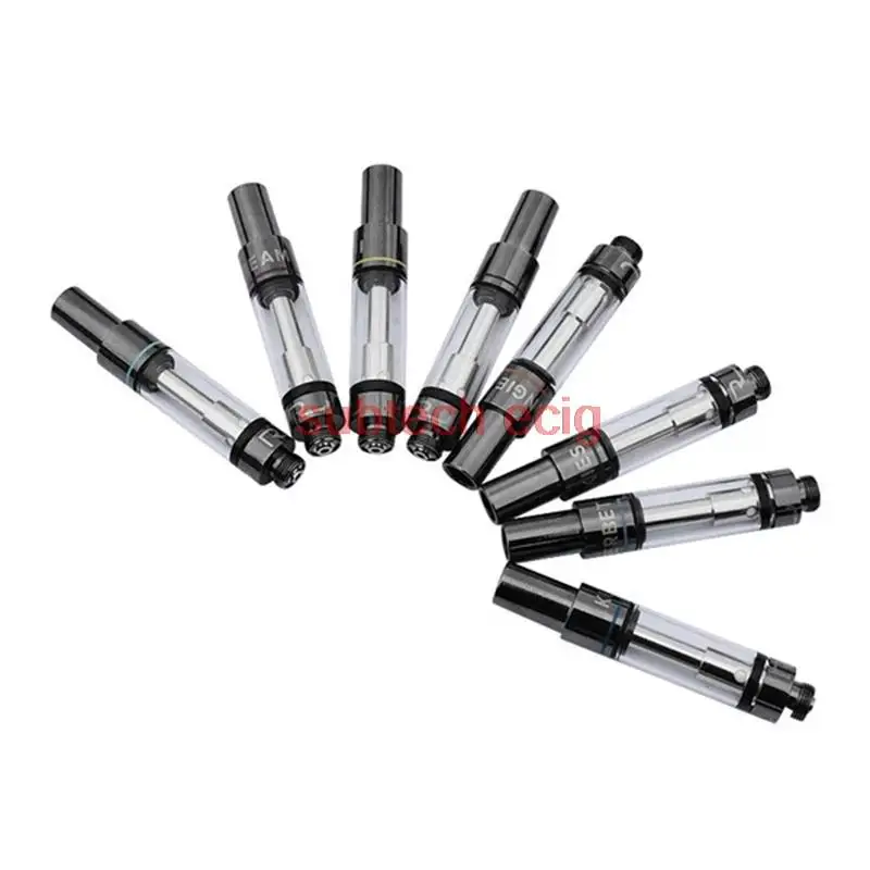 

100pcs Rove Cartridges Cart Electronic Cigarette 0.8ml/1.0ml Glass CBD Tank Ceramic Coil 510 Thread Thick Oil Cartridge Vape Pen