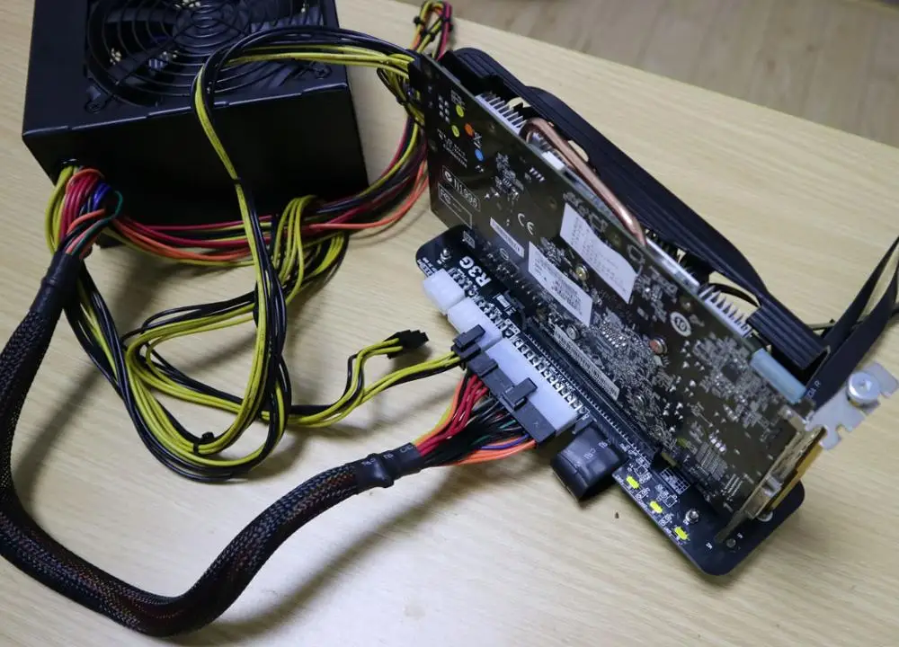 PCIe x16 к TB3 Удлинительный кабель eGPU внешняя плата адаптера TB 3 док-станция для