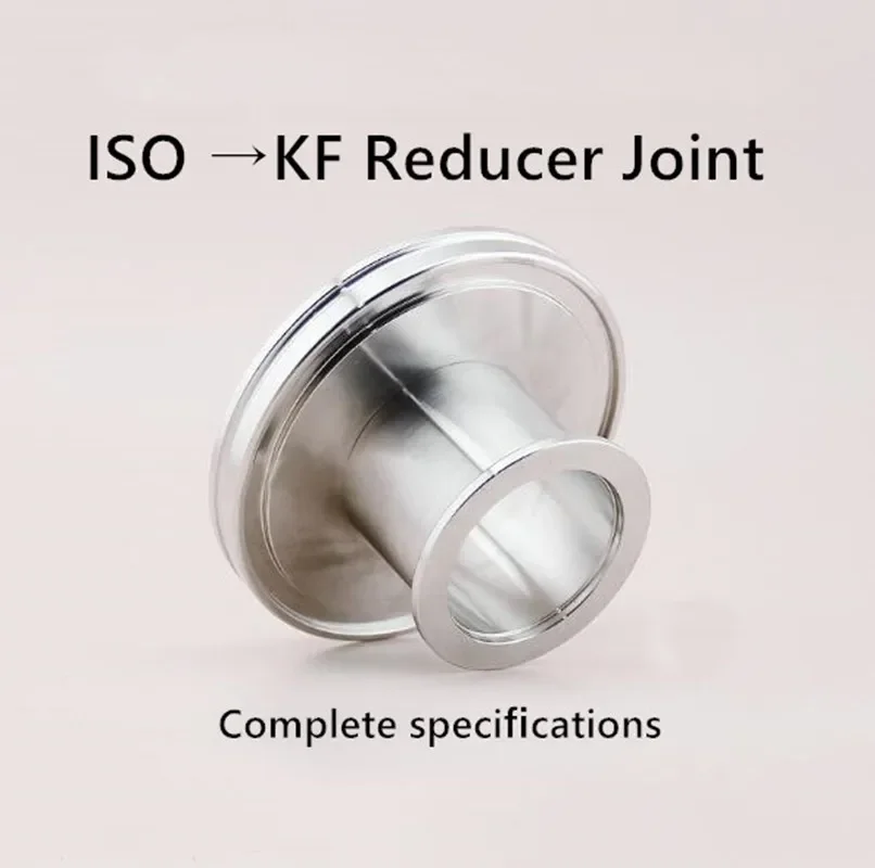Фото SS304 ISO63 к KF16 KF25 KF40 KF50 Фланец Вакуумный конический переходник Вакуумный зажим Быстрая установка Tri Clamp Reducer Joint №1