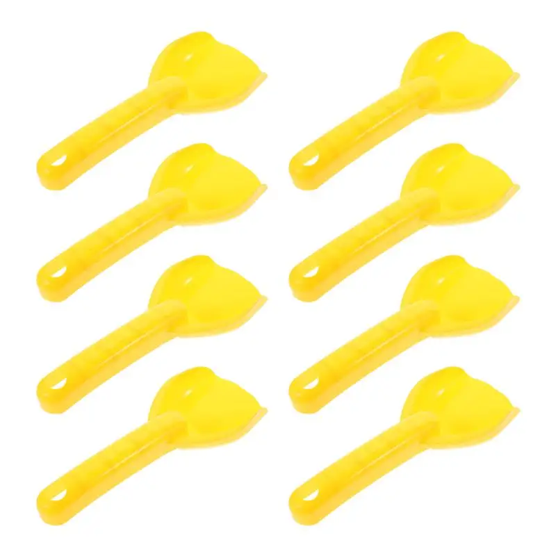 

8Pcs Outdoor Sand Shovels Kids Garden Shovel Toy Sand Digging Shovel (Yellow)