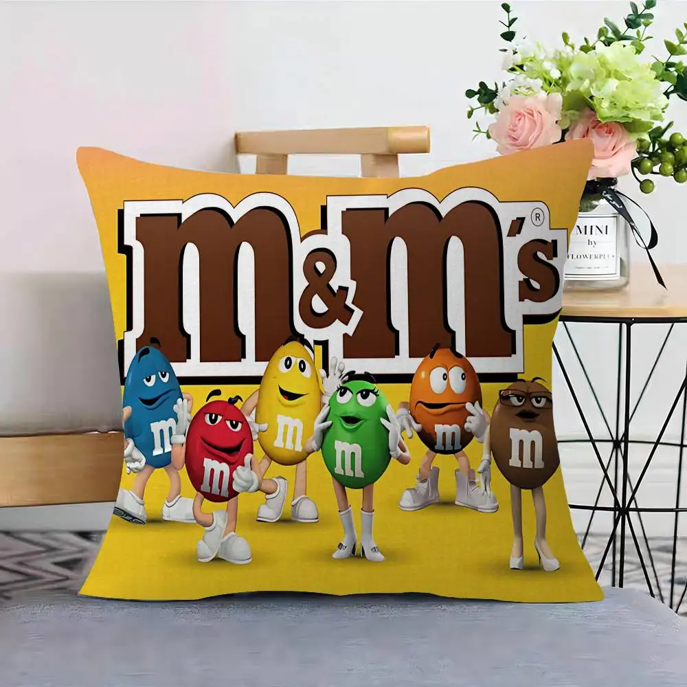 Фото Чехол для подушки Candy C-Chocolate MMS, декоративный чехол для подушки в стиле фермерского дома, чехлы для декоративных подушек для дивана №4