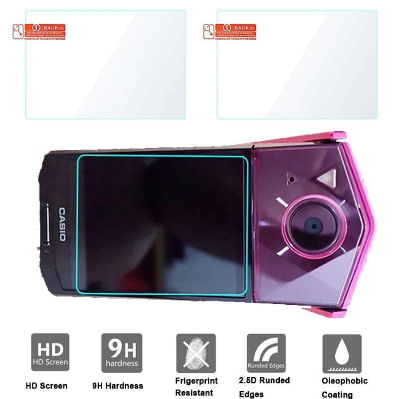 

1 шт. защитная пленка из закаленного стекла для камеры Casio TR750 TR80 водонепроницаемое стекло для камеры Casio TR750 защита для экрана