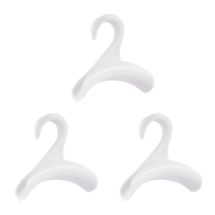 

3pcs Purse Hanger Hook Bag Rack Holder - Handbag Hanger Organizer Storage - Over The Closet Rod Hanger for Storing and