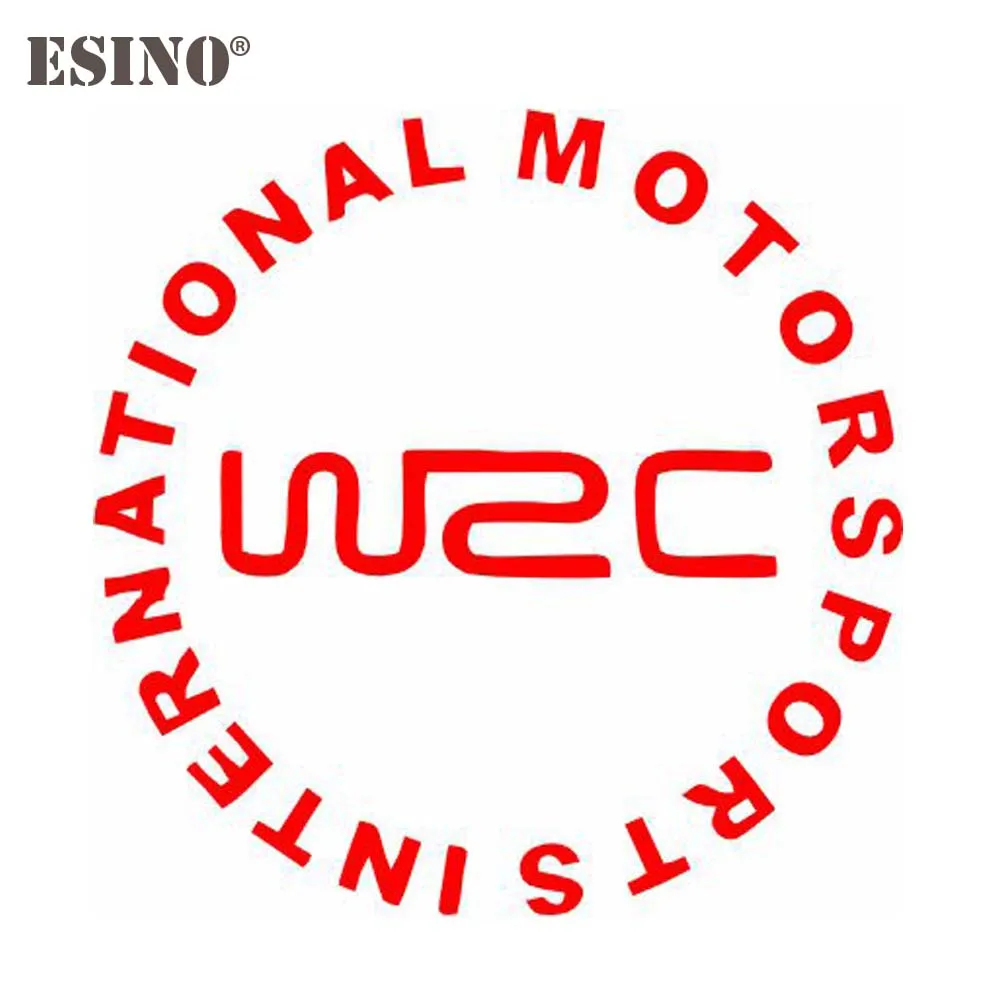 Креативный Стайлинг автомобиля WRC автомобильная наклейка для международных