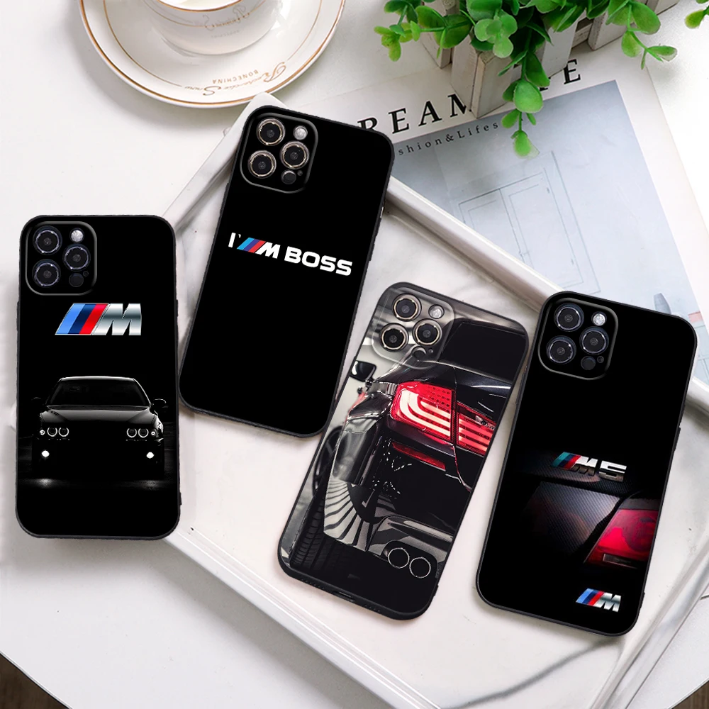 

Luxury BMW-M Sports Drift Phone Case for Apple iPhone 12 Pro Max 11 7 8 6 Plus 13 Mini X XR XSMAX Funda Liquid Cover CaseS