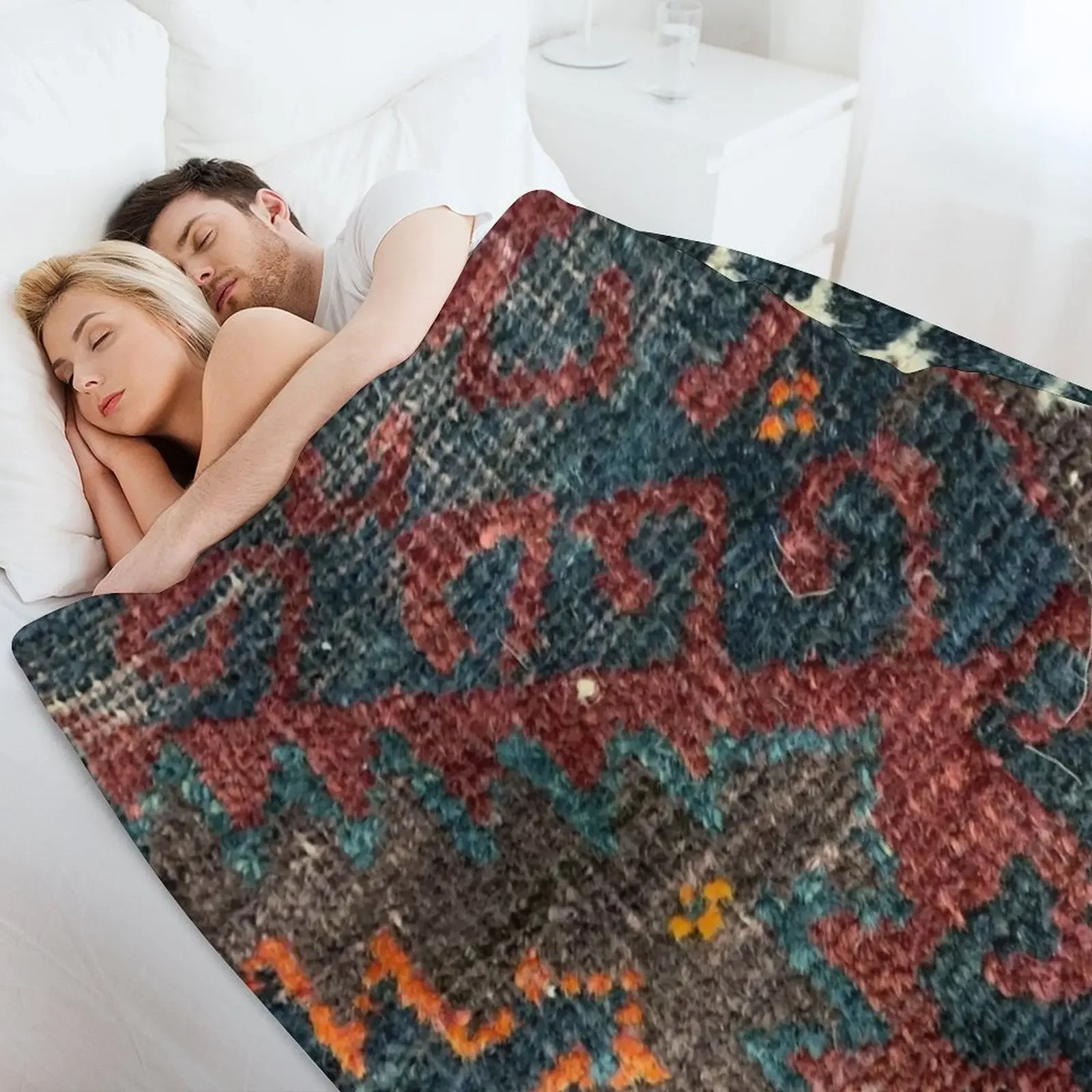 Потертый персидский коврик Baluch Kilim тканый восточный текстиль с узлом одеяло из
