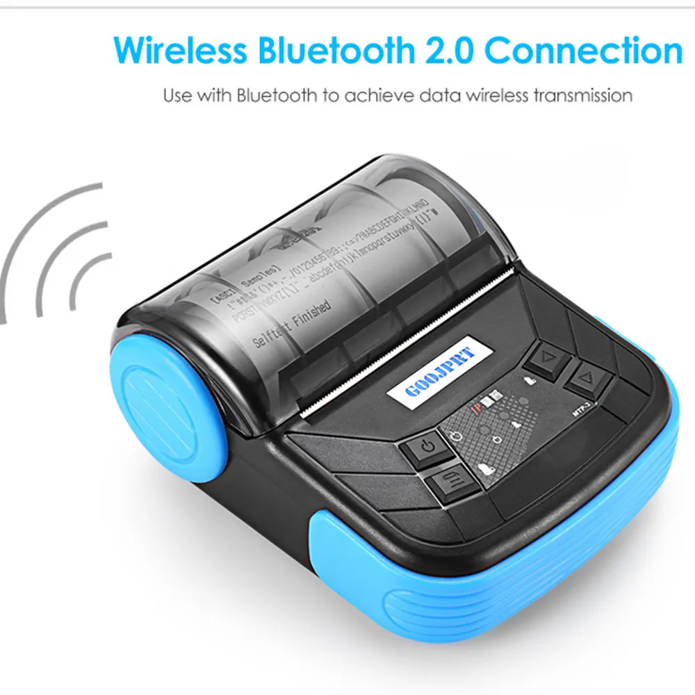 JP MTP-3 80 мм Bluetooth 4 0 Android POS чековый Термопринтер для супермаркета ресторана - купить