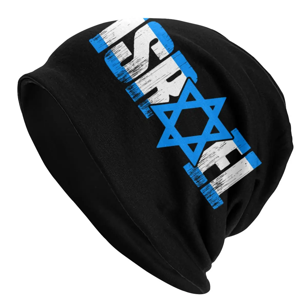 

Israeli Pride Star Of David Bonnet Hat Beanie Knit Hats Men Women Cool Unisex Israel Winter Warm Skullies Beanies Caps 1