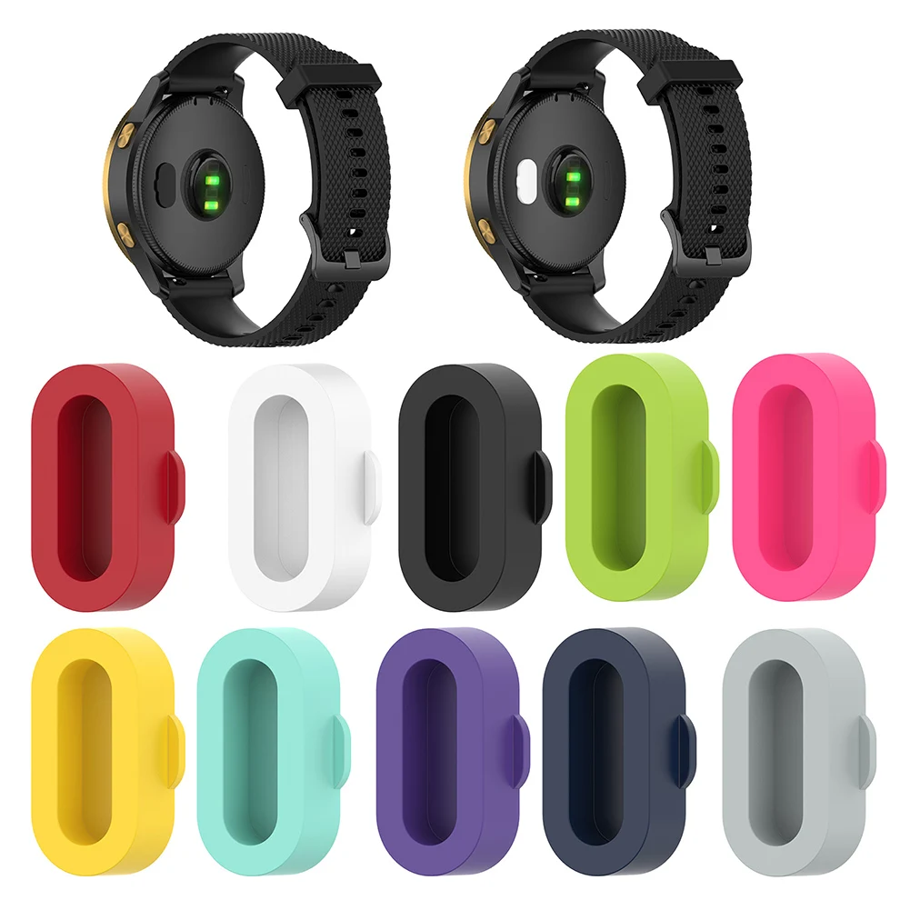 

Dustproof Smart Bracelet Anti-Scratch Silicone Plugs Dust Caps for Garmin Venu 2 2S Fenix 5 Colorful Silicone Charger Port Dust