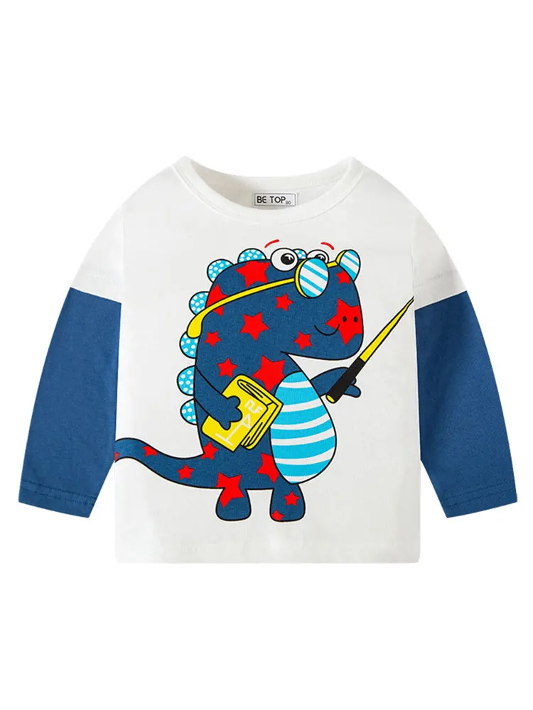 

Футболка с длинным рукавом для девочек и мальчиков 2-7 лет