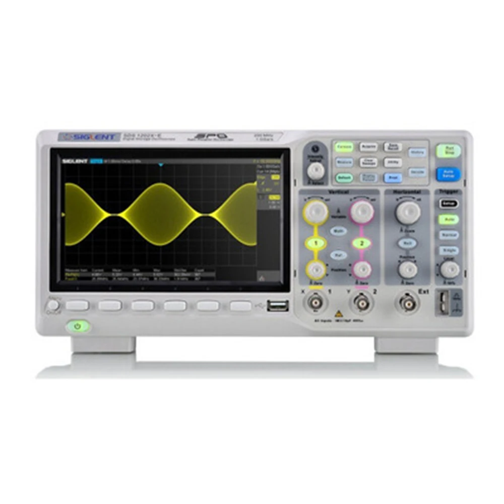 

SDS1202X-E,200 МГц цифровой Siglent люминесцентный осциллограф