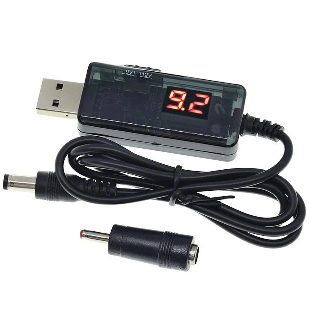 USB повышающий преобразователь кабель постоянного тока от 5 В до 9 12 + разъем 3 5x1 35 мм