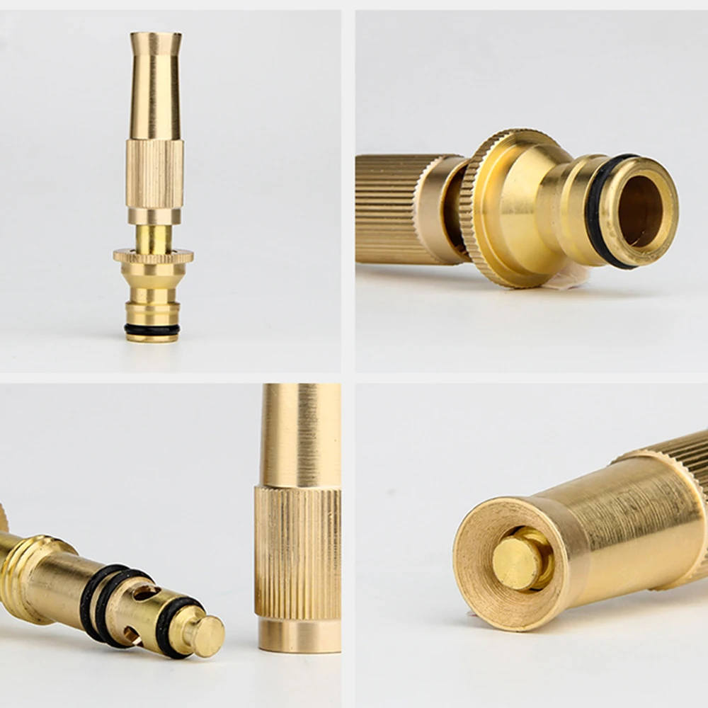 

Насадка для шланга высокого давления CLH @ 8, регулируемый медный распылитель воды, аксессуары для очистки садоводства, детали для мойки высок...