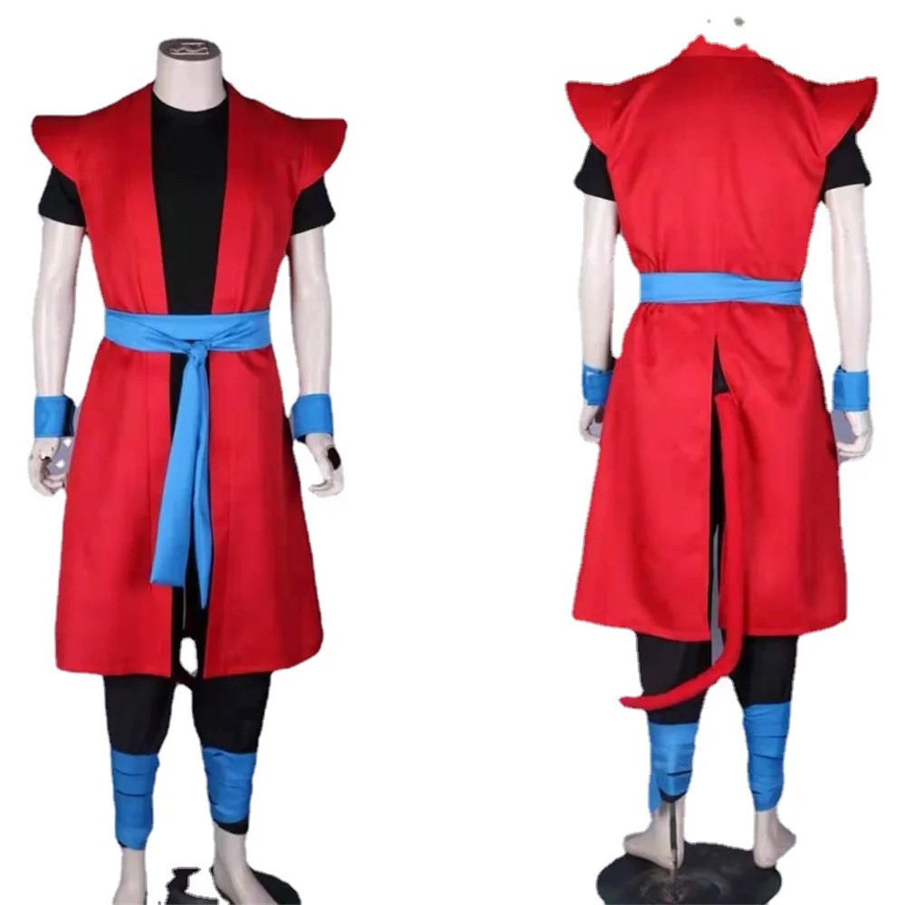 Фото Костюм для косплея Dragon Ball Super Saiyan Son Gohan Super Goku, костюм для взрослых, униформа для Хэллоуина, наряд для женщин и мужчин №2