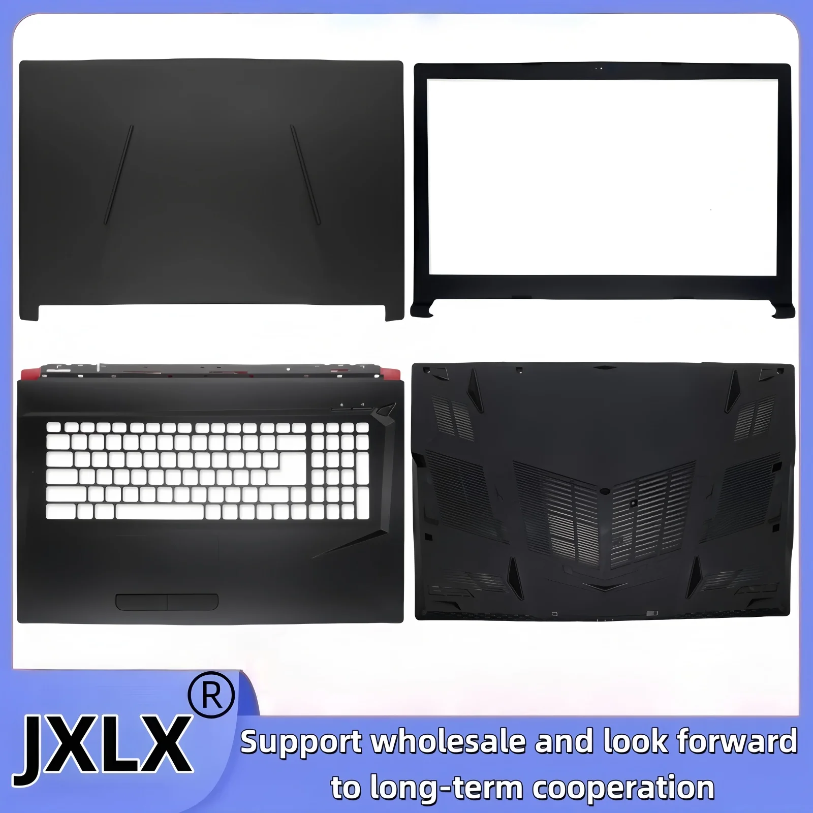 Фото Новинка для MSI GL73 8RC 8RD 8RE 7RD MS-17C5 MS-17C6 MS-17-C7 MS-17C8Ноутбук, задняя крышка ЖК-дисплея, верхний корпус/рамка ЖК-дисплея/подставка для рук/нижнее основание №2