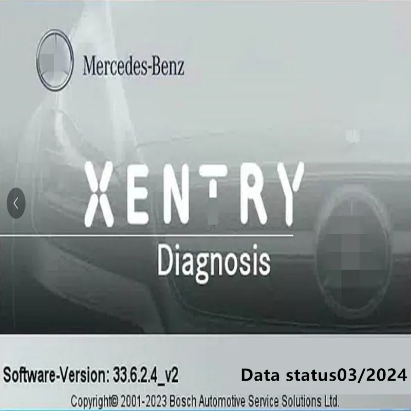 Новейшая удаленная установка и активация Xentry 2024.03 для диагностики MB STAR C4 C5 C6