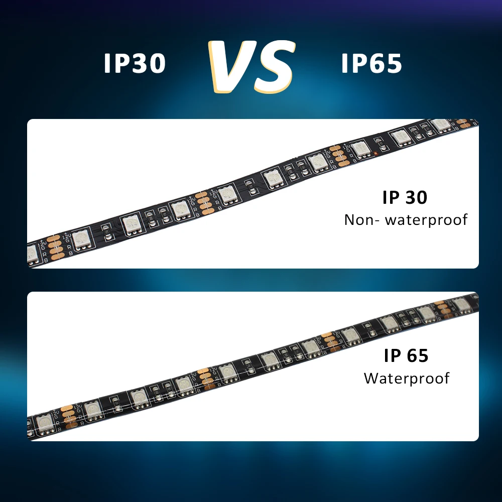 Светодиодная ленсветильник RGB 5050 12 В 4 контакта