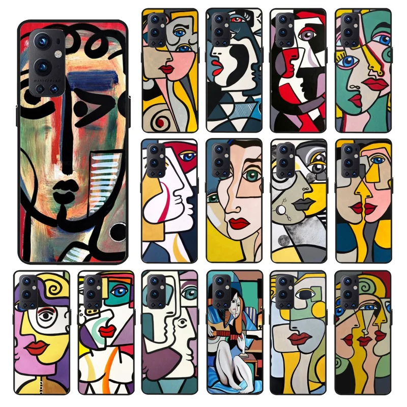 

Picasso Abstract Art Painting PhoneCase for OnePlus 10 Pro 10T 7T Pro 8 8Pro 8T 9 Pro 9R 9RT Nord2 OnePlus N100 N10 N200 Nord CE