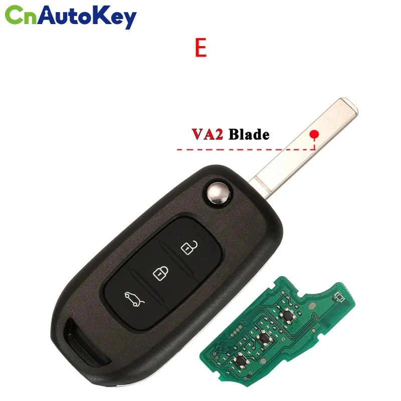 CN 010075   CWTWB1G767 откидной дистанционный ключ 433 МГц PCF7961M 4A для Kadjar Captur Megane 3 Symbol Logan 2 Sandero 2 Dacia Duster