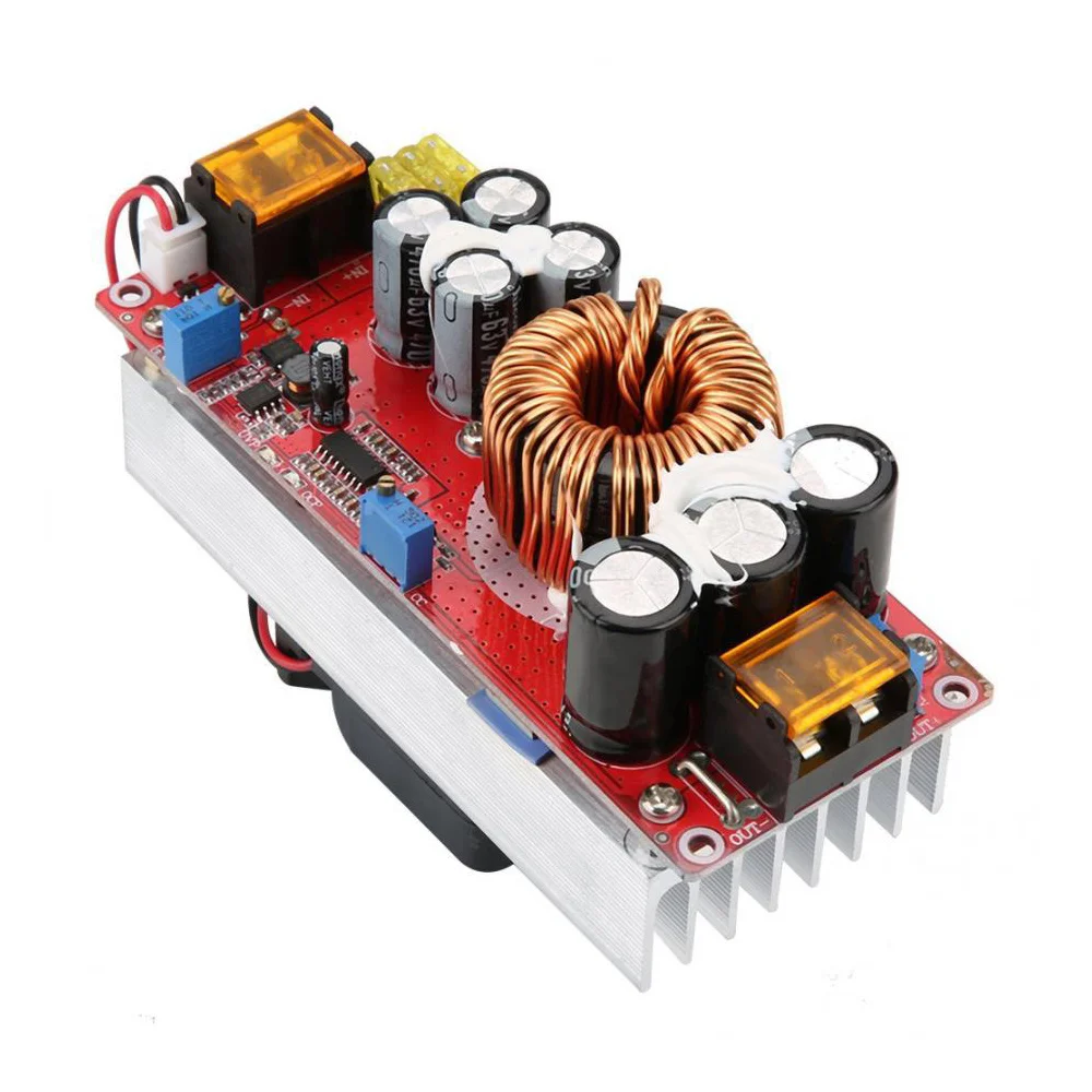 

1800W DC DC Voltage Converter CV Boost Converter Step Up Adjustable Module Power Supply 40A 10V-60V to 12V-90V Regulator