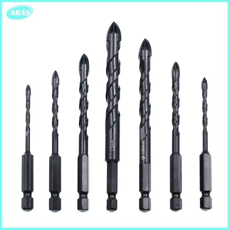

Tungsten Carbide Glass Drill Bit Alloy Carbide Point with 4 Cutting Edges Tile Cross Spear Head Drill Bits 3/4/5/6/8/10/12mm