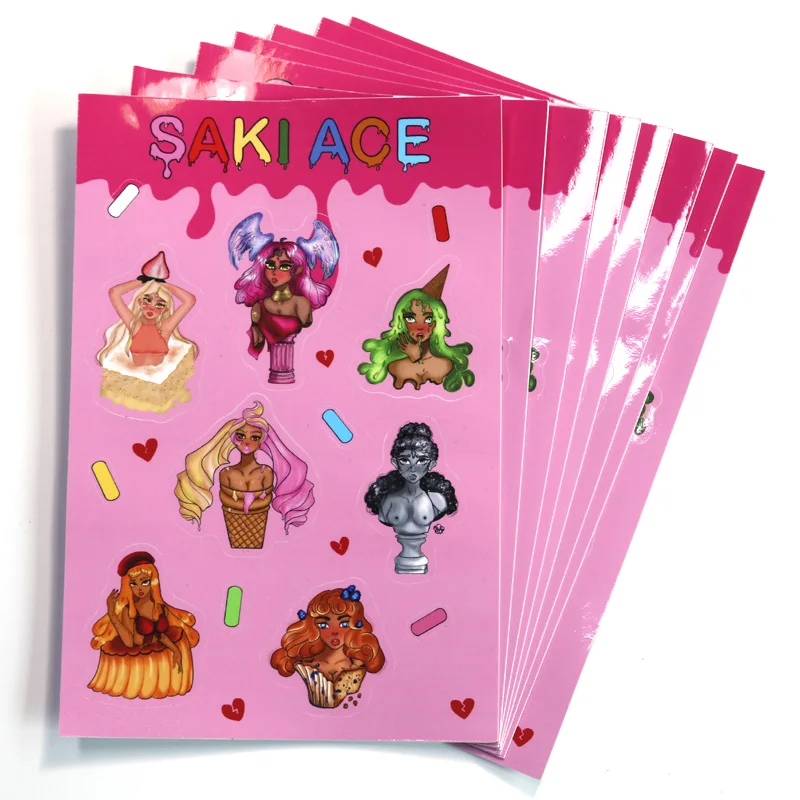 

20 шт., виниловые водонепроницаемые наклейки для ноутбука