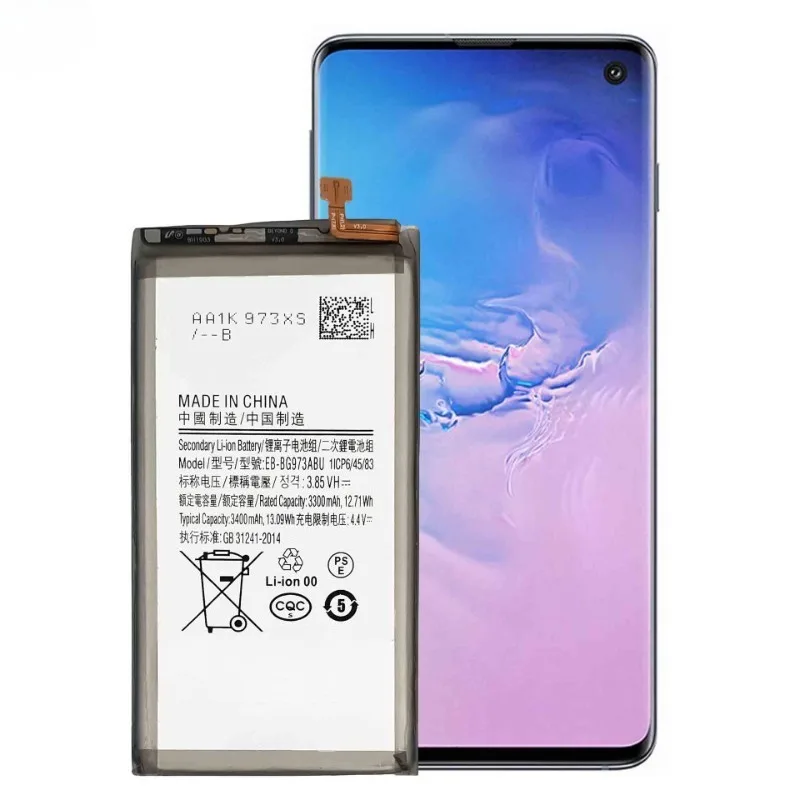 Фото Высококачественная сменная батарея для телефона EB-BG973ABU для Galaxy S10 SM-G9730 SM-G973F/DS SM-G973U SM-G973W EB-BG973ABU 3300 мАч №5