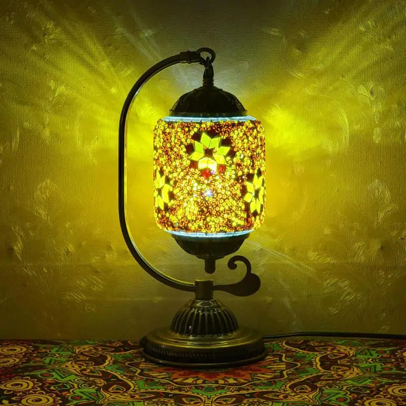 Марокканская лампа для спальни прикроватного столика украшения гостиной кафе