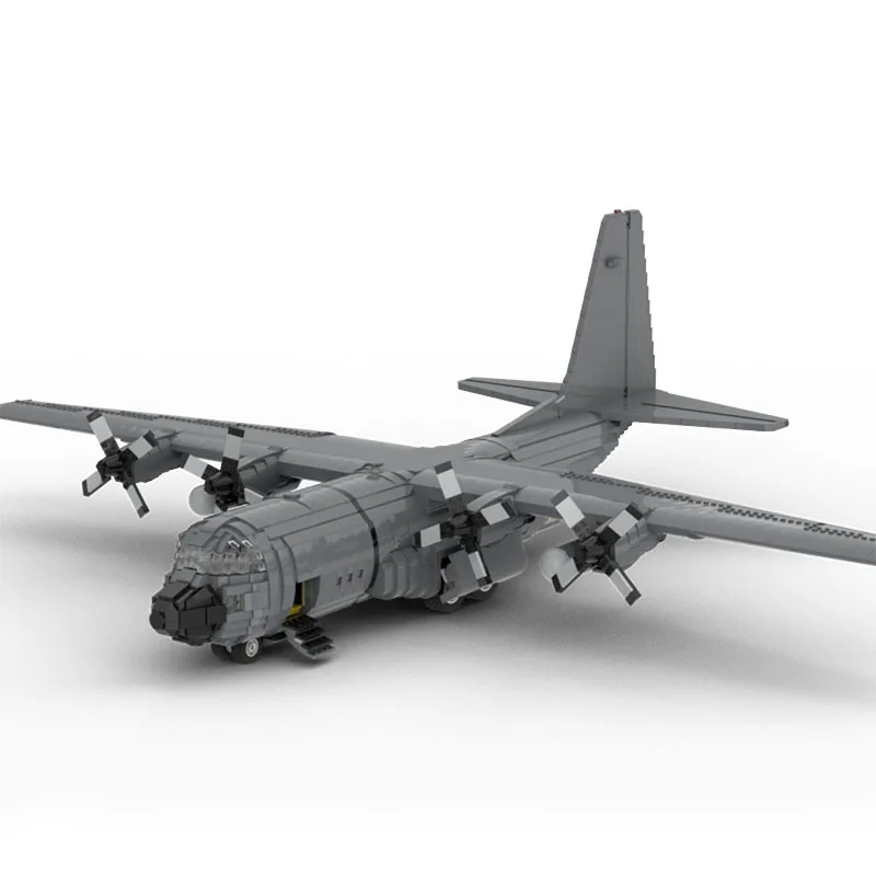 

5257PCS WW2 Military MOC 1:38 scale C-130H Hercules transport plane Model creative ideas high-techToy Gift airvehiclePlane Block