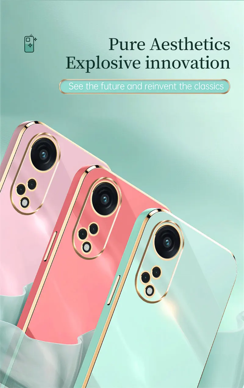 Oppo Reno 8T 5G CPH2505 чехол 6D Гальваническое Силиконовое ТПУ Мягкая задняя крышка для