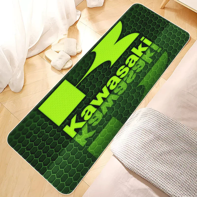 

Kawasaki Doormat Entrance Door Mat Linving Room Carpet For Kitchen Rug Large Non-slip Rugs Welcome Home Bath Bathroom Carpet