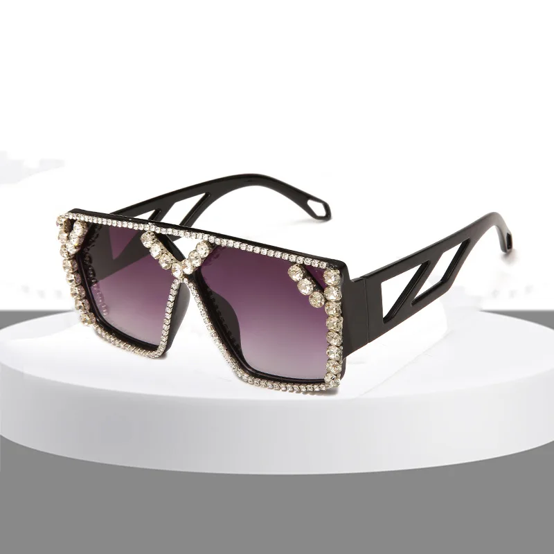 

ZAOLIHU Square Women Sunglasses Diamond Gorgous Fashion Men Sun Glasses UV400 Gafas De Sol Summer Oversize Shades Eyeglasses