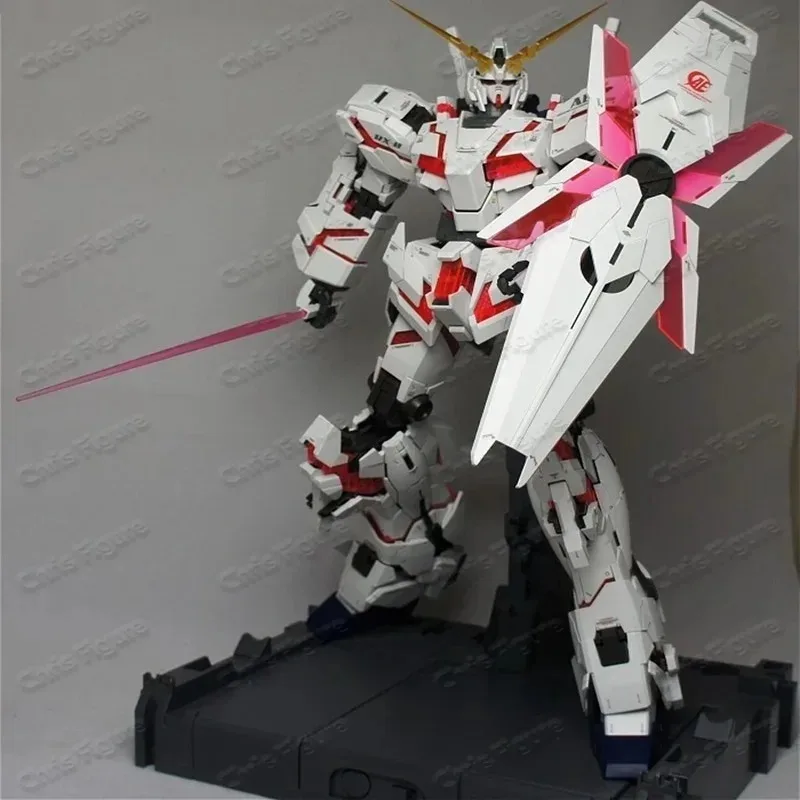 Фото В наличии: Сборная модель Daban Pg 1/60 RX-0 Unicorn G, высококачественный коллекционный аниме-робот, подвижная коллекционная модель, подарок №3