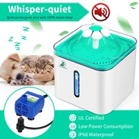 automatic cat water fountain pet dog drinking bowl with infrared motion sensor water dispenser feeder 2 5l90oz for dogs cats