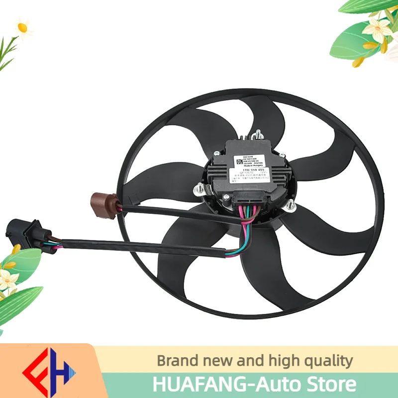 Оригинальный левый главный двигатель охлаждающий вентилятор двигателя 1td959455 для