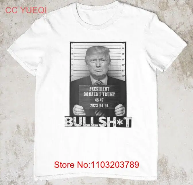 Трамп Легенда | Белая кружка BULLSH * T Размер 4XL NWT