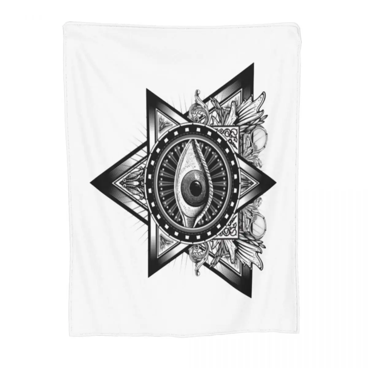 Глаз иллюминатов 511 одеяло коленное домашнее и декоративное