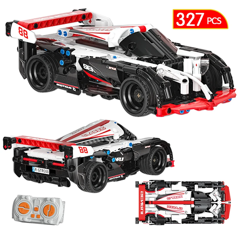 

Compatible City Technical Remote Control Racing Car Building Block APP Programming RC Vehicle Bricks Toys for Kids Boys Gifts