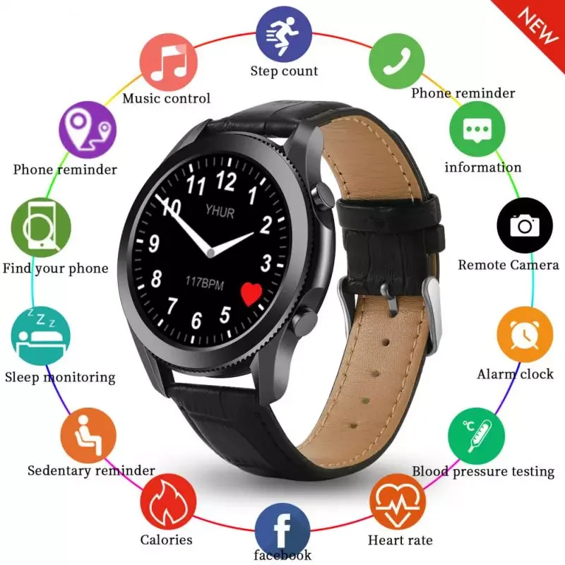 

W3 Smart Watch Men 2021 For Android Galaxy Smartwatch Women HD Full Screen Blood Pressure ECG Heart Rate Fitness Watch