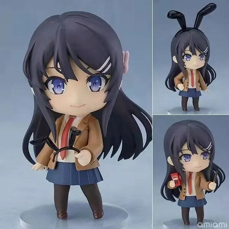 

Acne Don't Dream Of Bunny Girl Anime Character Mai Sakurajima Desktop Model Doll Statue Seishun Buta Yarou Toy