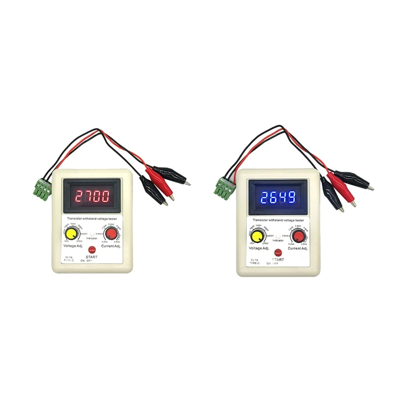 

1 Set ABS White Transistor Withstand Voltage Tester MOS Transistor IGBT Voltage Regulator Diode Detector B