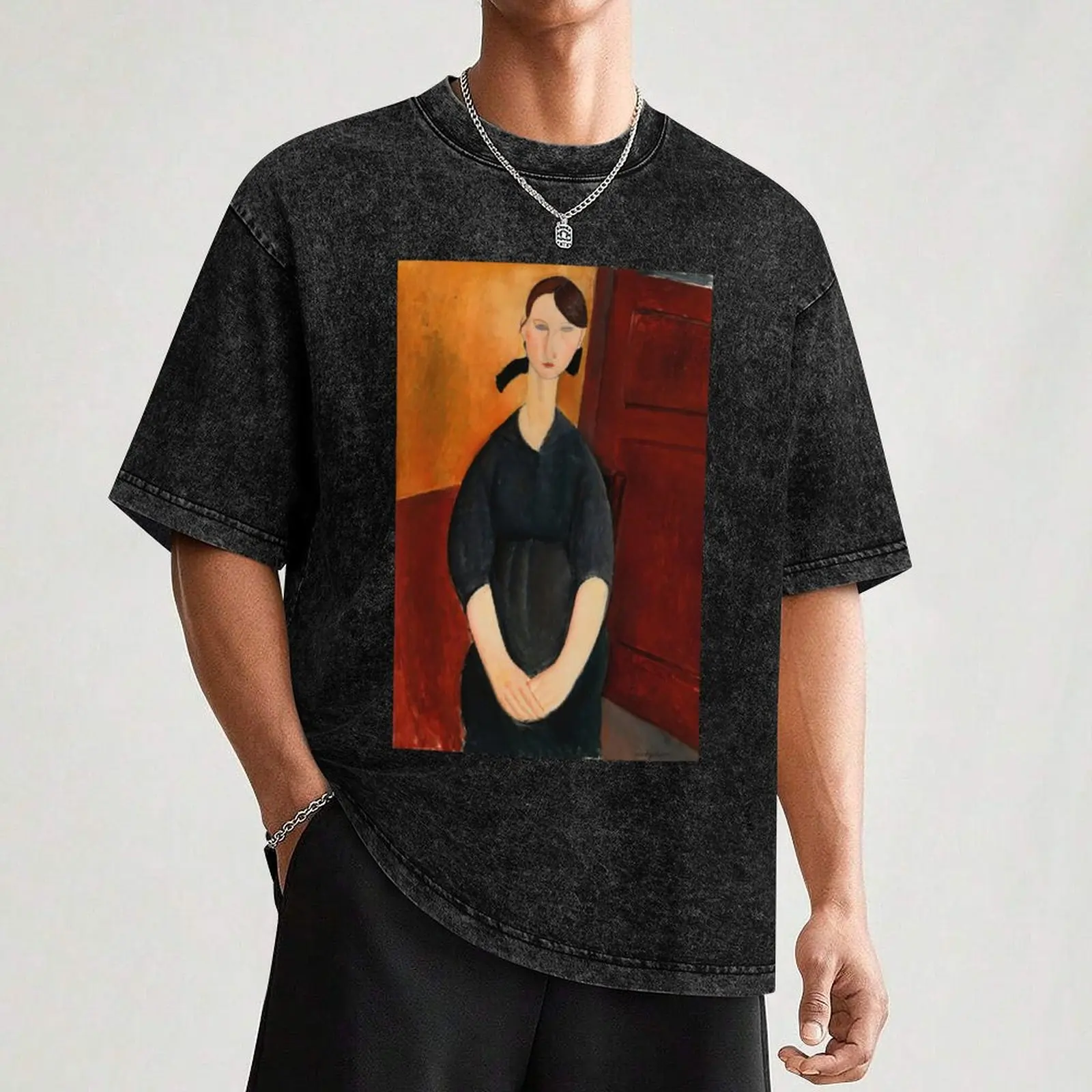 Футболка Amedeo Modigliani с портретом Палеты Jourdain футболка большого размера эстетичная