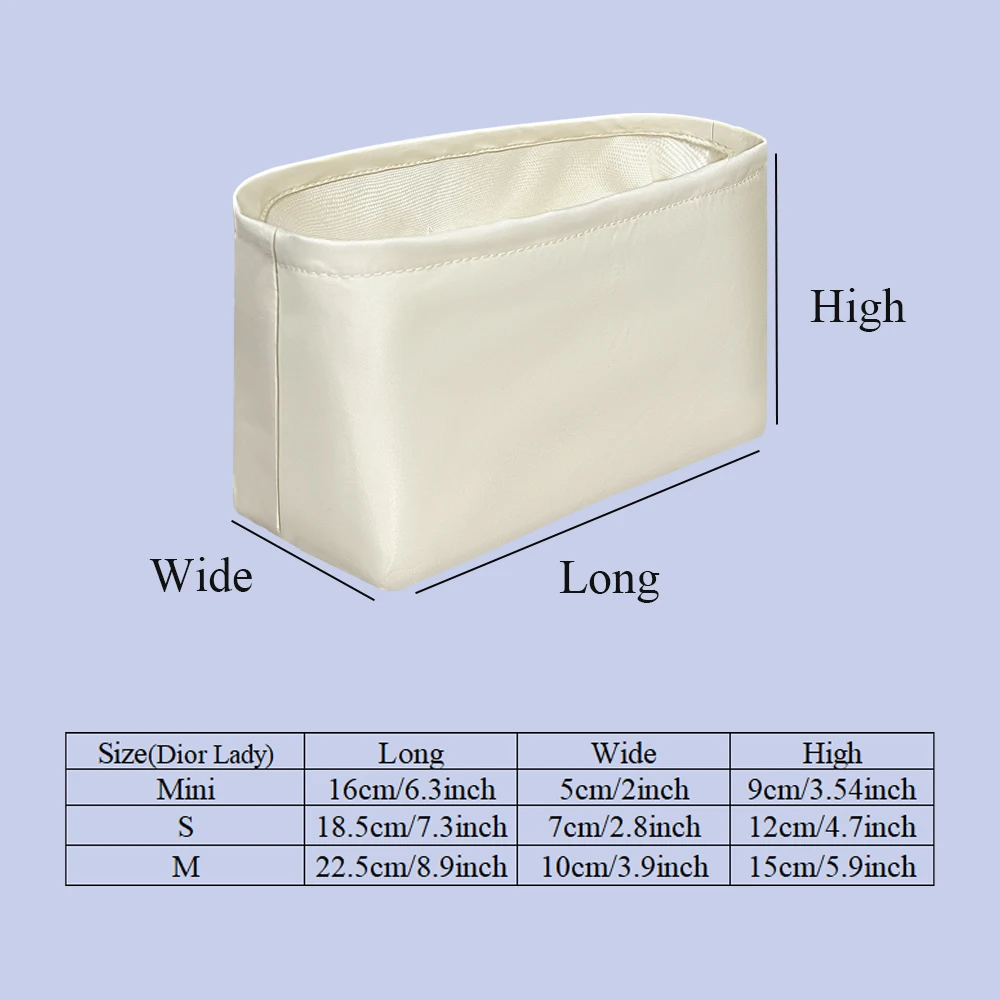 Сумка органайзер для косметики Dior Lady Mini/S/M