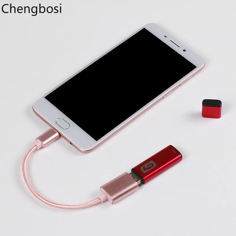 Кабель-адаптер 15 см Type-C OTG USB 3.1 Type C папа-USB 3 0 A мама |