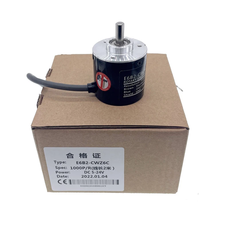 

Новый роторный энкодер E6B2-CWZ6C 10 20 30 40 50 60 100 200 300 400 500 600 800 1024PR 1200PR 5to24VDC E6B2 CWZ6C