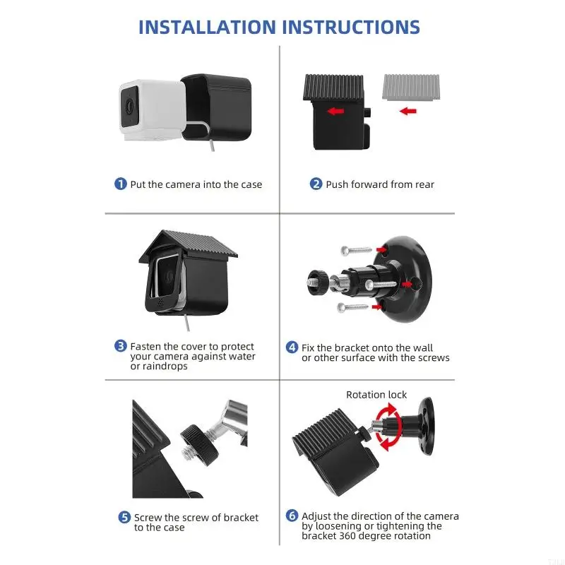 Силиконовый чехол для Wyze Security Camera OOTDTY