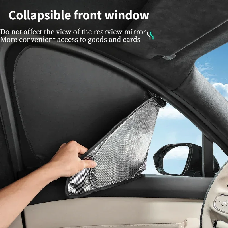 Подходит для солнцезащитных козырьков NIO ES6EC6 23–24 боковых окон