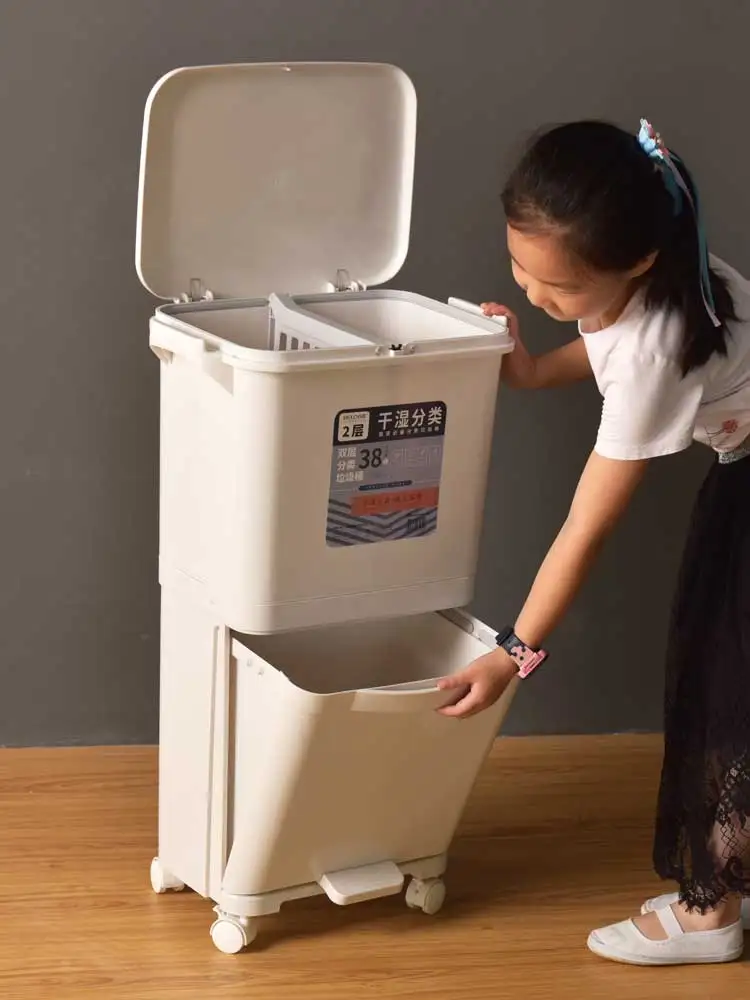 

Compost Cubo Basura Home Bathroom Trash Can Zero Waste Kitchen Desk Recycling Bin Waste Garbage Bag Compost Kosz Na Smieci