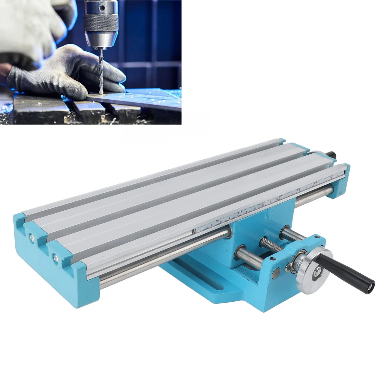 Мини-верстак сверлильный верстак из алюминиевого сплава Многофункциональная