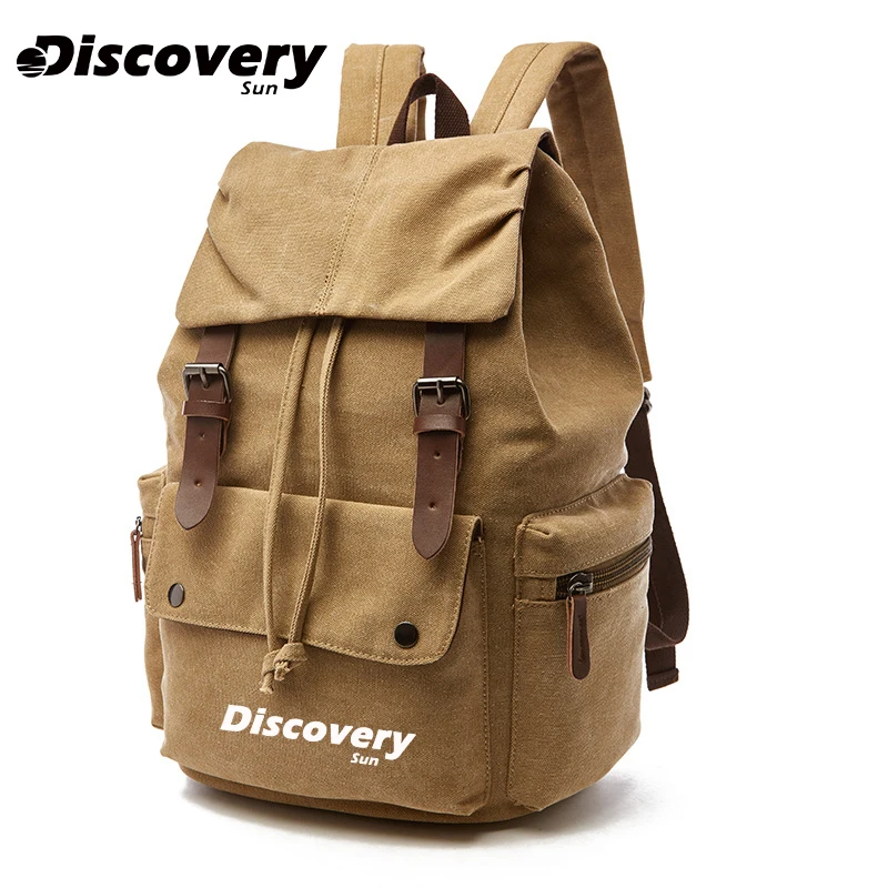 Мужской тактический рюкзак DISCOVERY-SUN в стиле ретро уличный школьный ранец для